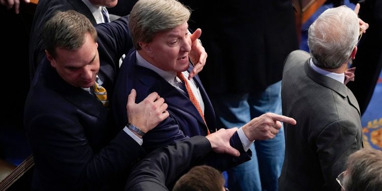 Rogers confronting Gaetz on House floor ‘completely out of line,’ Greene says: ‘Lost his temper’