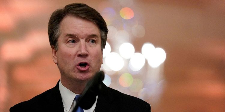 Protesters gather outside SCOTUS Justice Brett Kavanaugh’s home on 50th anniversary of Roe v. Wade ruling