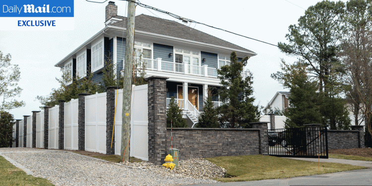 Biden builds taxpayer-funded wall around Delaware beach house despite opposing border barriers