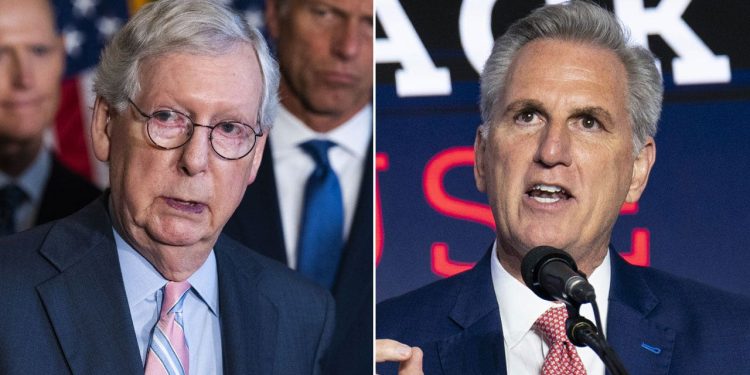 Mitch McConnell to set record for longest-serving Senate leader as Kevin McCarthy flounders