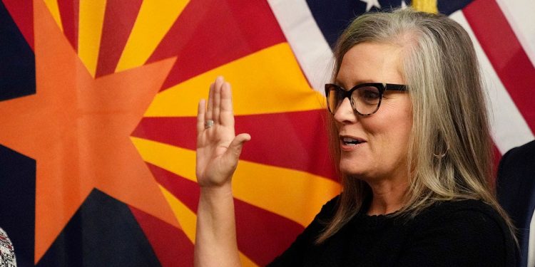 Democratic Katie Hobbs sworn in as AZ’s 24th governor