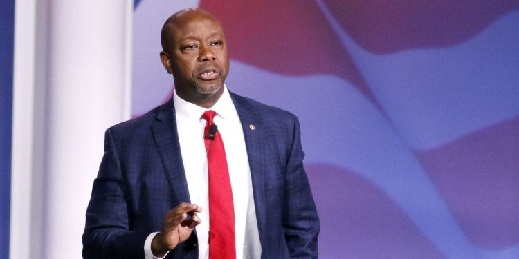 Sen. Tim Scott eyes possible 2024 bid with positive message, claims Dems selling ‘drug of victimhood’