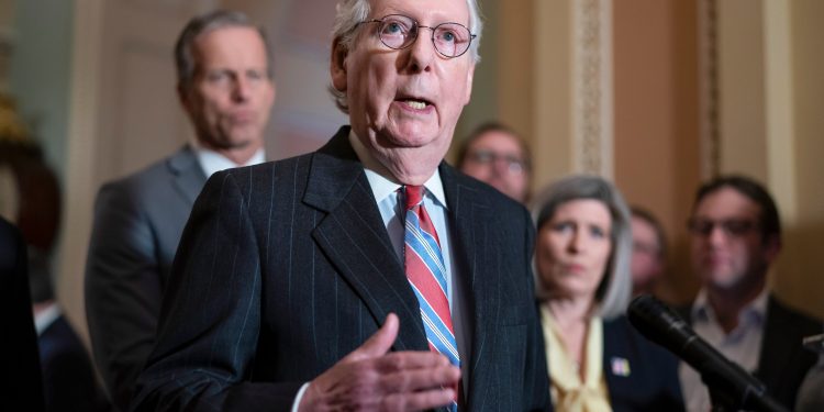 Sen. Mitch McConnell discharged from hospital after being treated for concussion from fall
