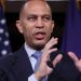 Jeffries grilled on whether Biden pulled ‘the rug out’ from House Dems on DC crime bill