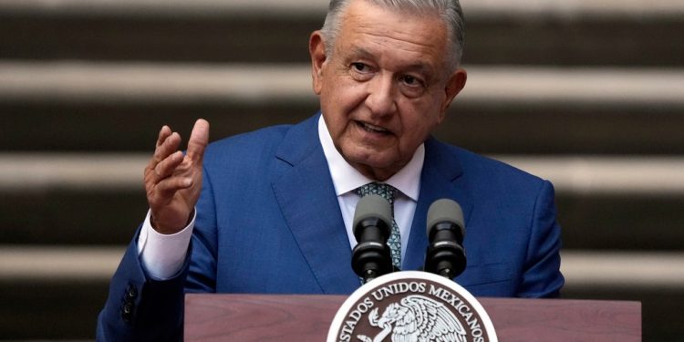 Mexico president opposes charges brought against Trump, calling them political