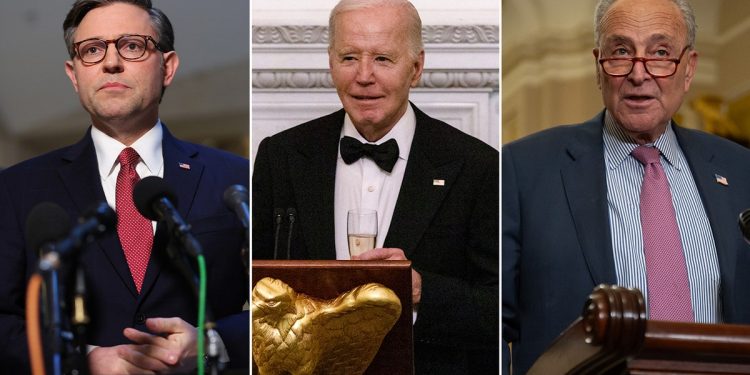 Biden calls Johnson, Schumer for White House meeting as congressional chaos stirs government shutdown fears