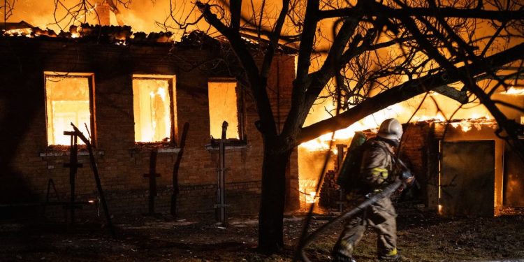 Three children among seven dead in Russian drone attack on Ukrainian gas station