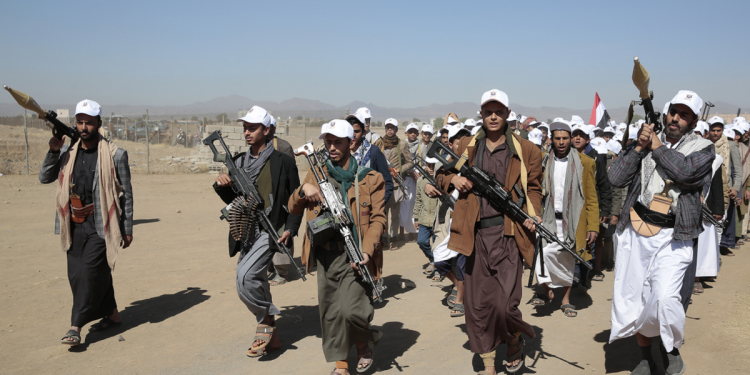 US takes ‘self-defense’ strike against Houthi projectiles poised to launch at commercial ship in Red Sea