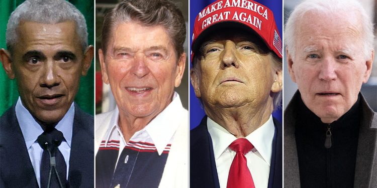 New presidential rankings place Obama in top 10, Reagan and Trump below Biden