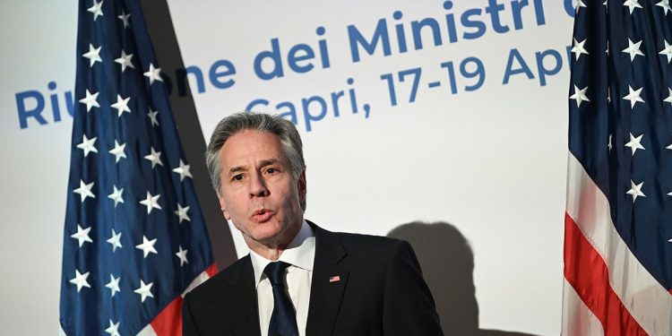 Blinken returns to China with warning over Russian military aid