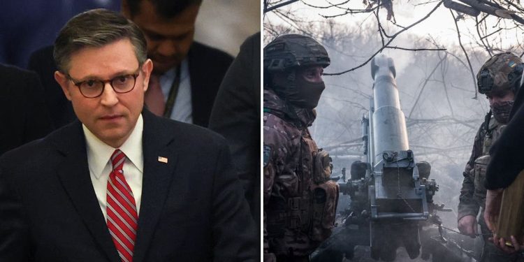Johnson’s new push for Ukraine aid faces divided response from House, Senate Republicans