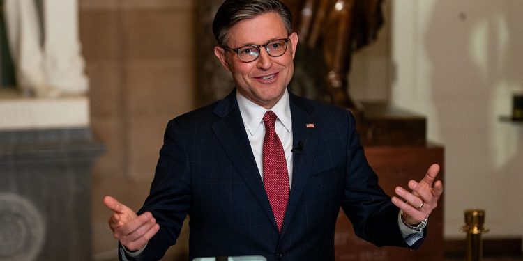 Johnson to pitch House GOP on Israel, Ukraine aid plans in closed-door meeting