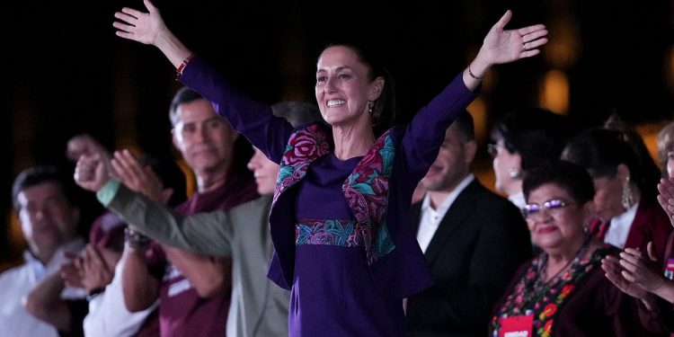 Claudia Sheinbaum elected as Mexico’s 1st female president