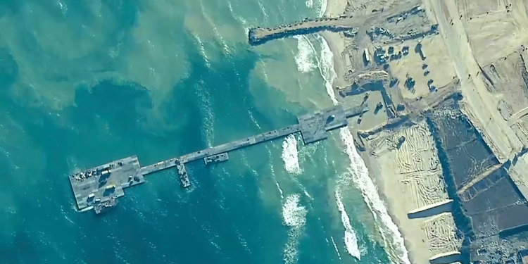 UN halts food distribution from US-built Gaza pier due to security concerns