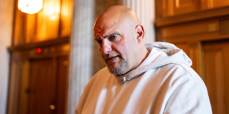 Fetterman cites own ‘difficult’ debate in arguing Biden can still win, slams Democrats ‘defecting’ to Trump