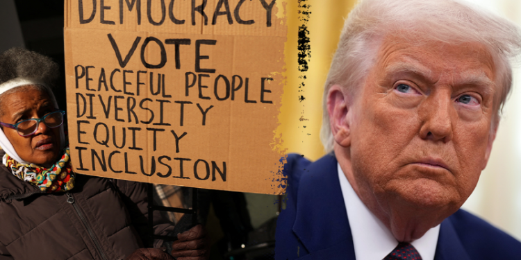 Trump’s DOGE push slashes millions in DEI contracts funding ‘divisive ideologies’ in blue states