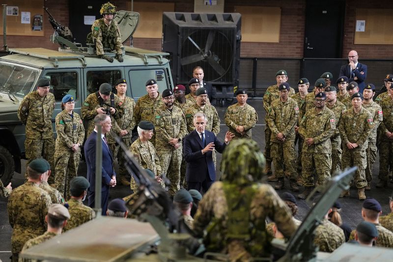 Canada plans to hit NATO spending target early and reduce reliance on US defense, Carney says