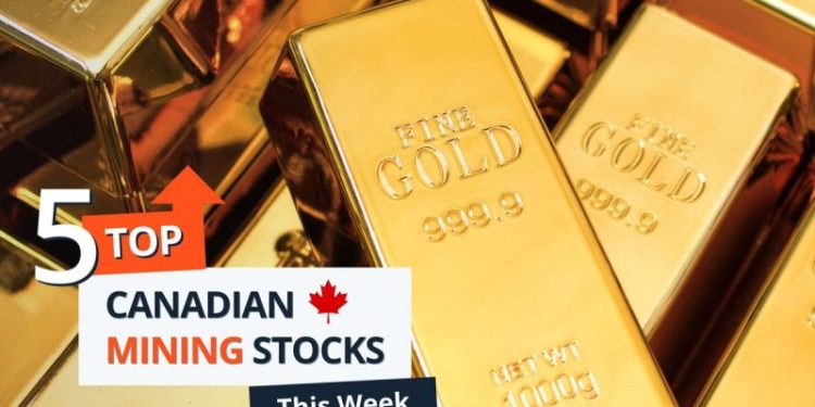 Top 5 Canadian Mining Stocks This Week: Avanti Gold Gains 158 Percent on Misisi Settlement