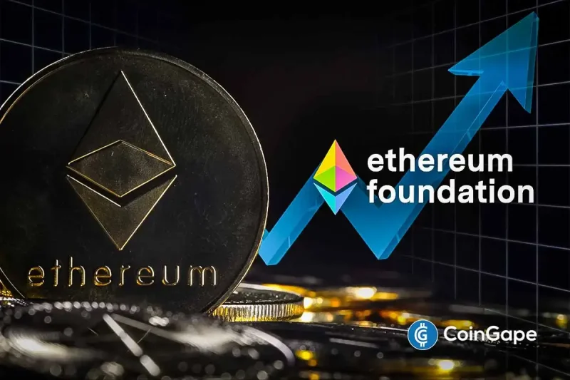 Ethereum Foundation Dumps $18M in ETH as Price Nears All-Time High