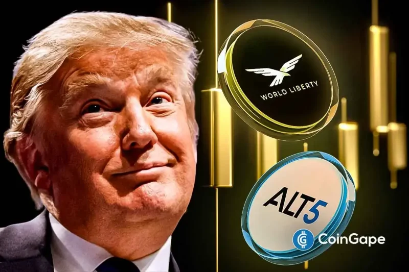 Trump’s WLFI Set for September 1 Launch After $2.26B Raise, ALT5 Sigma Stock Surges