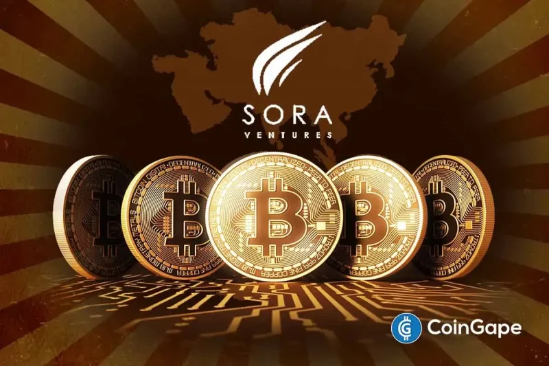 Sora Ventures Unveils Asia’s First Bitcoin Treasury Fund With $1B Purchase Plan