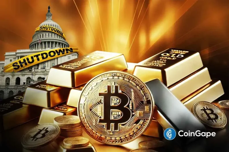 US Shutdown: Bitcoin, Gold, and Silver Rally as Govt. Shutdown Odds Jump to 85% on Polymarket