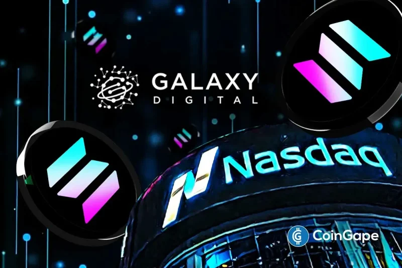 Breaking: Galaxy Digital Becomes First Nasdaq-Listed Company to Tokenize Shares on Solana