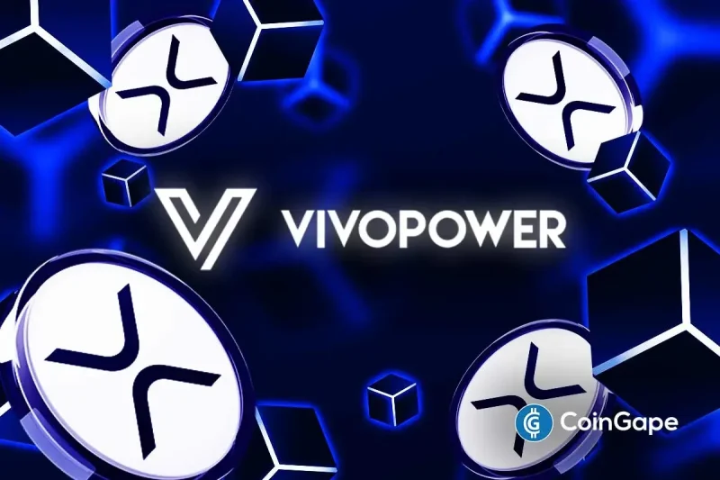Just In: Nasdaq-Listed VivoPower Raises $19M in Equity to Expand XRP Treasury Holdings