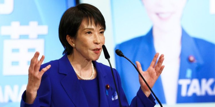 Japan poised for first female prime minister after ruling party elects Sanae Takaichi as new leader