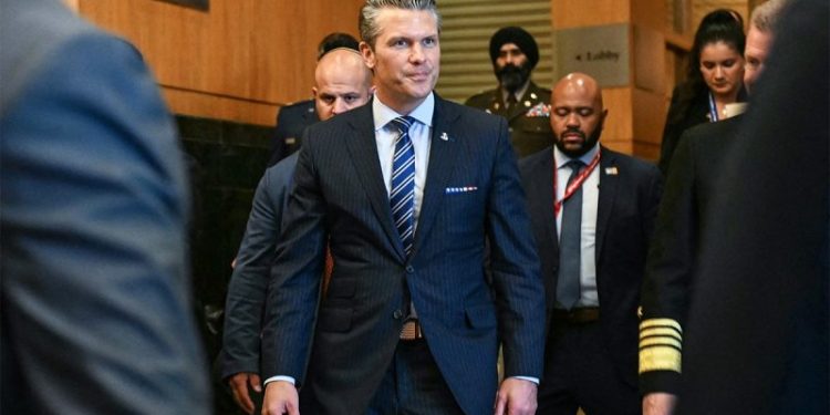 Hegseth, in talks with Chinese counterpart, says US will ‘stoutly defend’ interests in Indo-Pacific