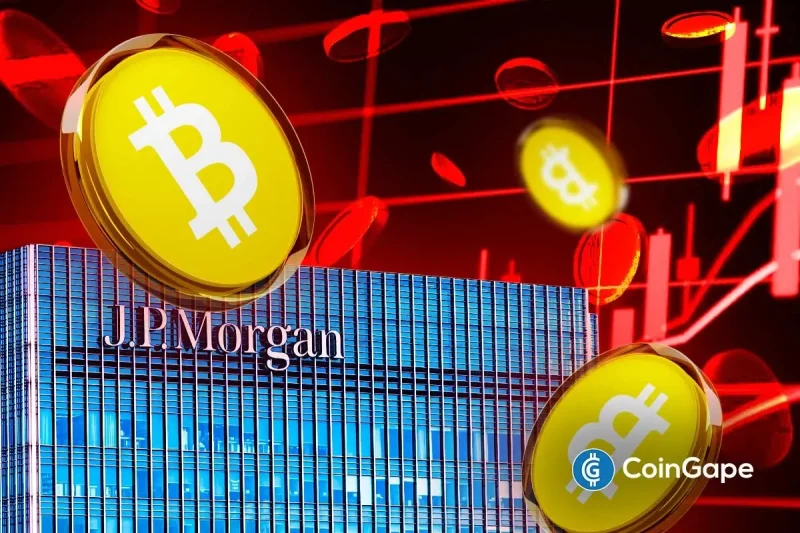 JPMorgan calls Bitcoin Price Bottom, Predicts It Will Challenge Gold Next Year