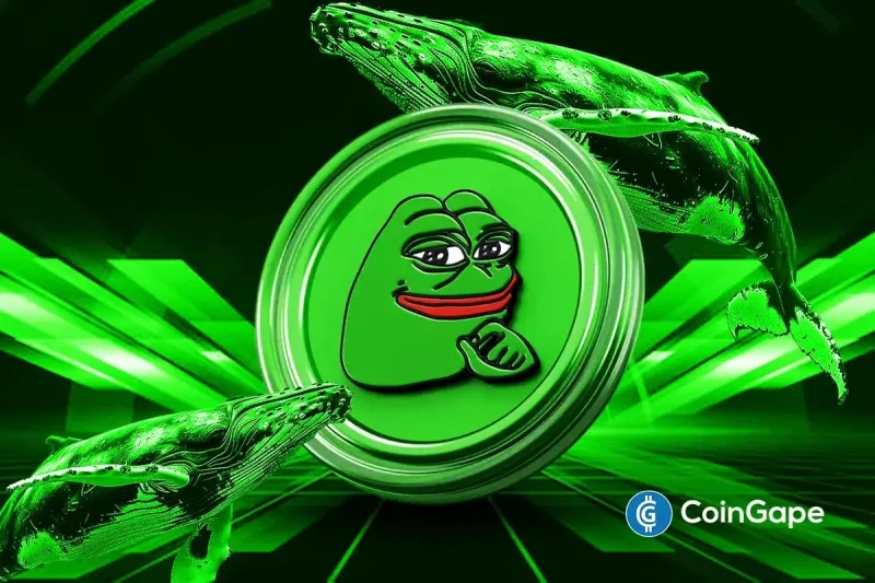 Pepe Coin Price Forms Multi-Year H&S Pattern as Whale Selling Intensifies