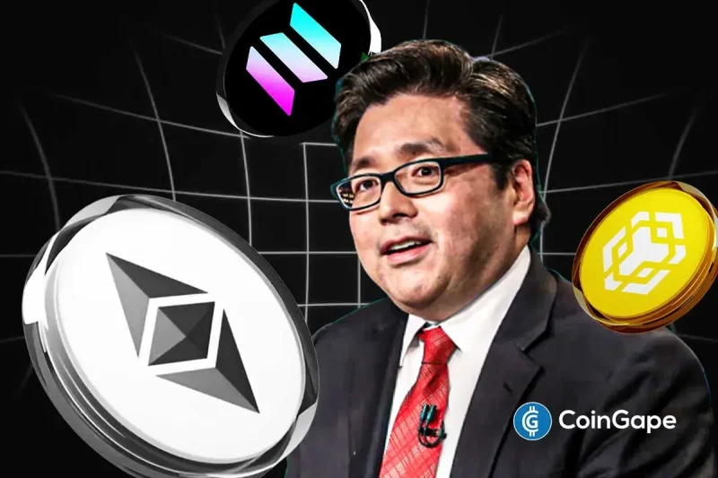 Tom Lee’s BitMine Increases Staked ETH to $1.3B as Ethereum Tops Solana and BNB in 2025 Flows