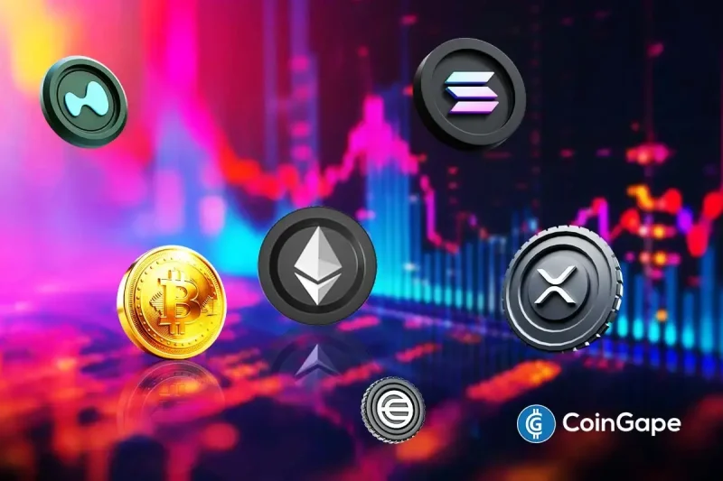 Crypto Market Selloffs: Here’s Why BTC, ETH, XRP, SOL, HYPE, WLD Falling Suddenly